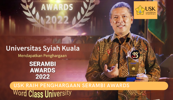 USK RAIH PENGHARGAAN SERAMBI AWARDS