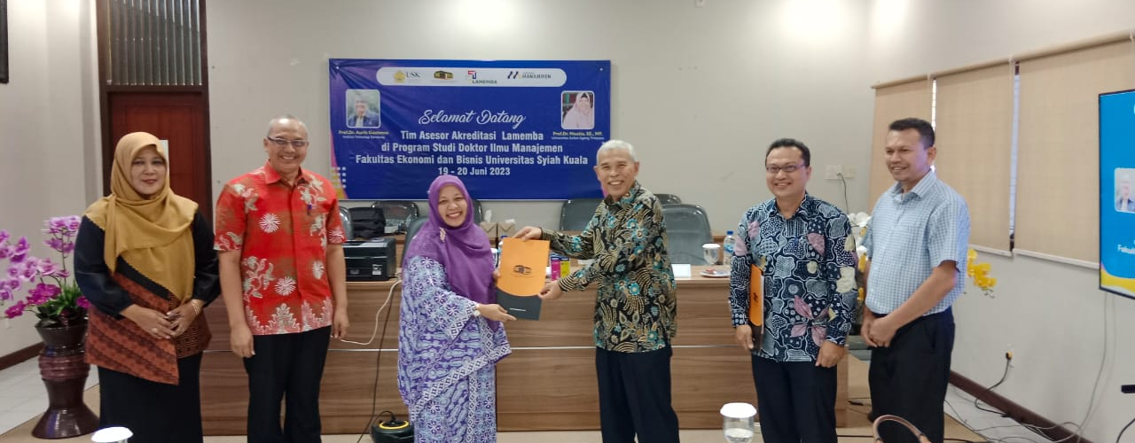 Asesmen Lapangan Akreditasi Program Studi Doktor Ilmu Manajemen FEB USK