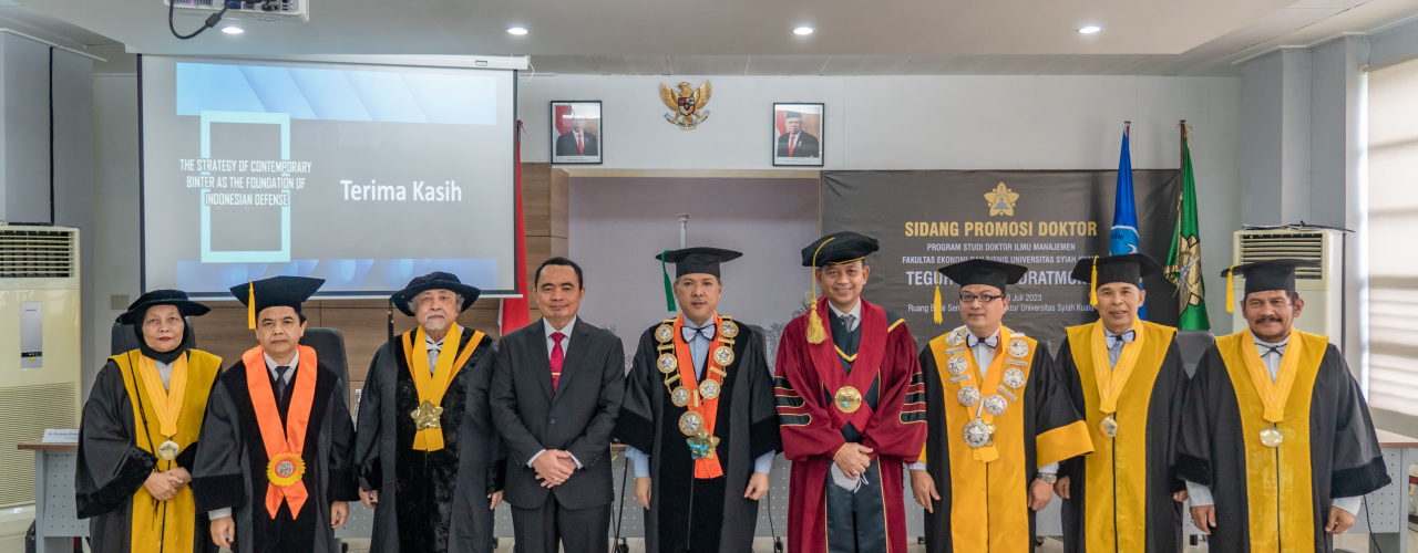 Ujian Promosi Doktor an. Teguh Arief Indratmoko