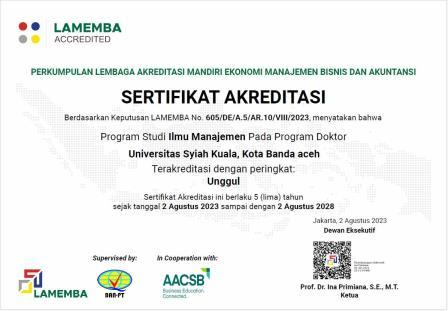 Prodi DIM Meraih Akreditasi UNGGUL
