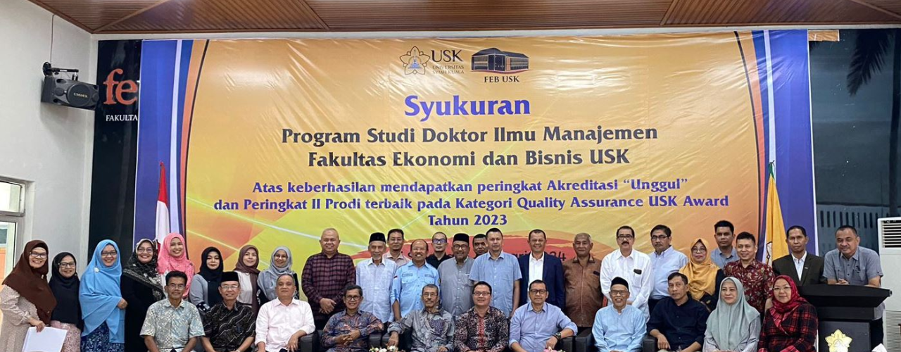 Syukuran Prodi DIM FEB USK