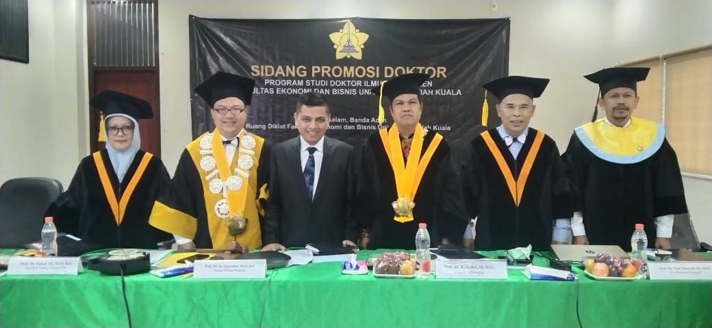 Ujian Promosi Doktor an. Muhammad Rizal