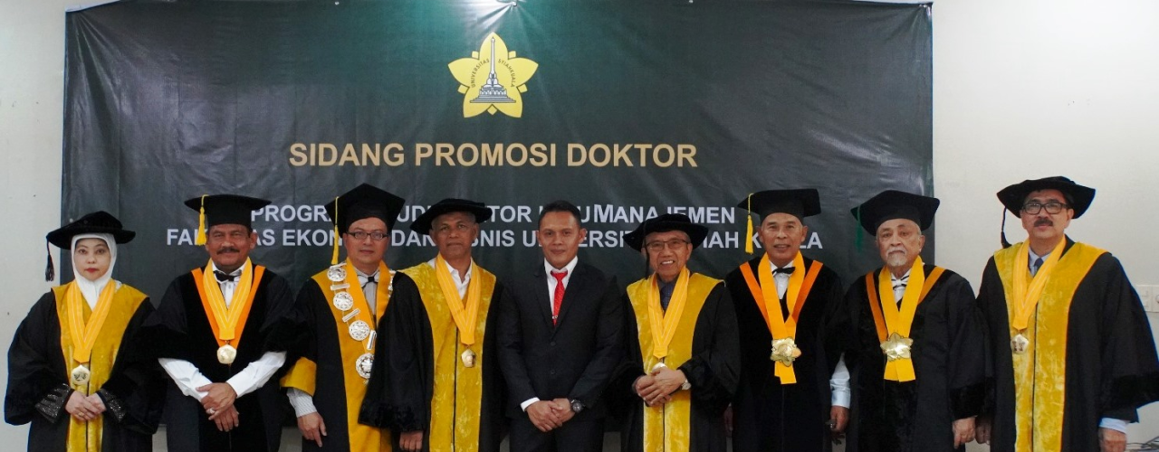 Ujian Promosi Doktor an. Arinaldi