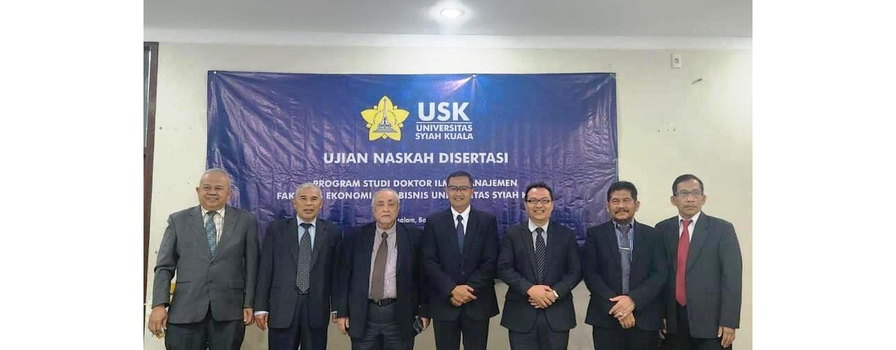 Ujian Naskah Disertasi an. Dimar Bahtera