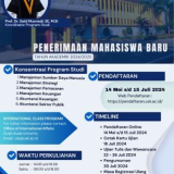 Pengumuman Penerimaan Mahasiswa Baru Program Studi Pascasarjana USK Tahun 2024